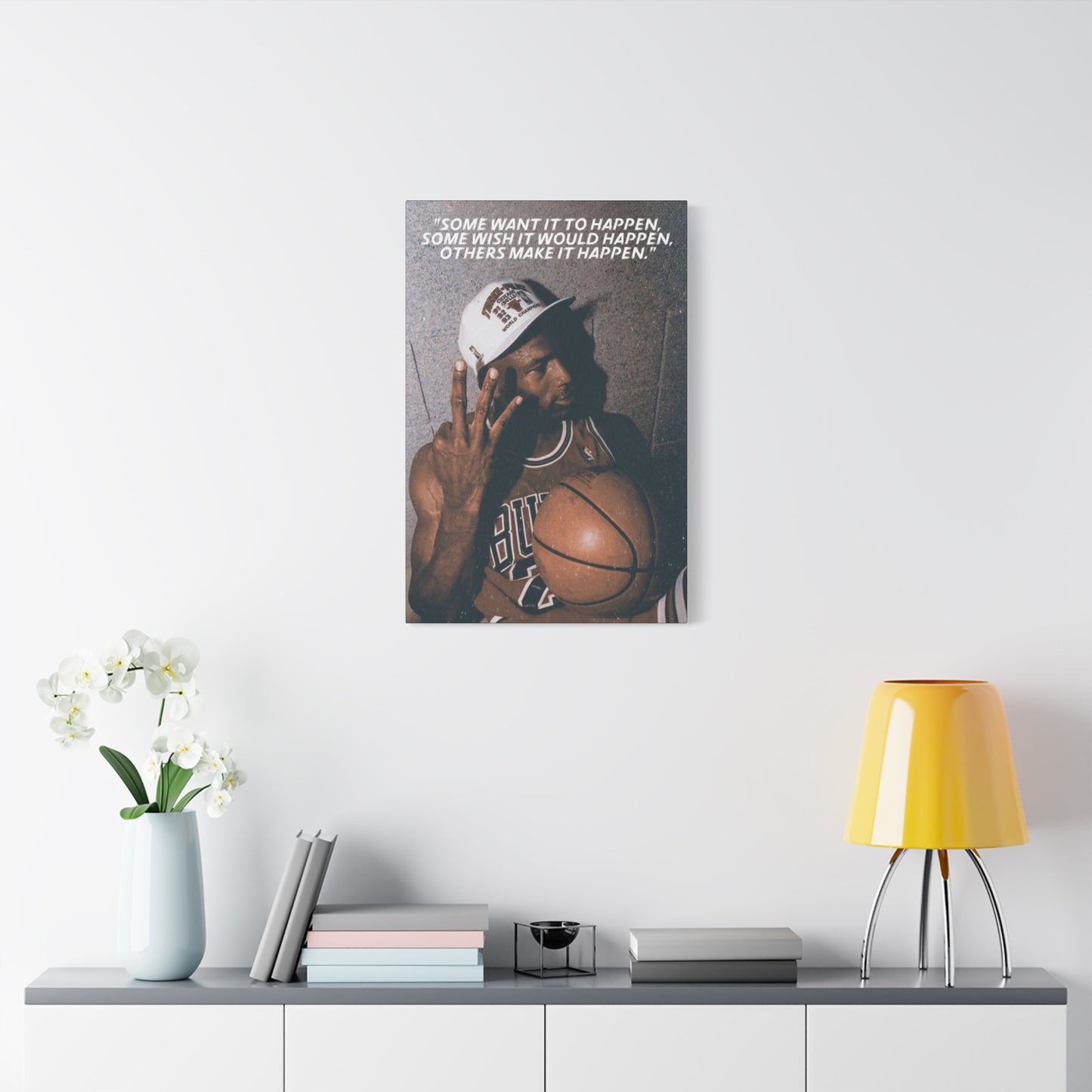 Michael Jordan Motivational Canvas
