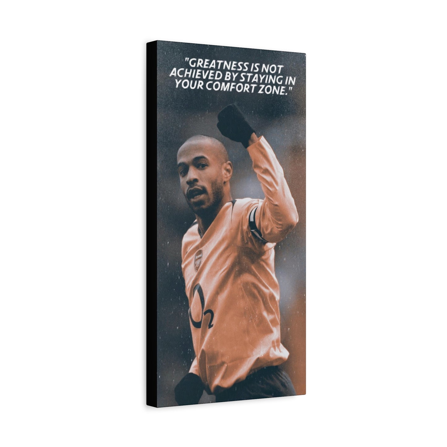 Thierry Henry Motivational Canvas