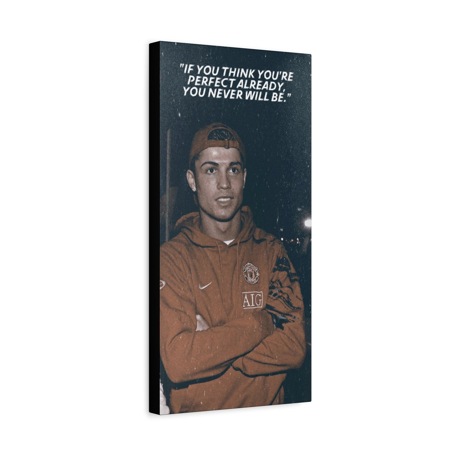 Cristiano Ronaldo Motivational Canvas