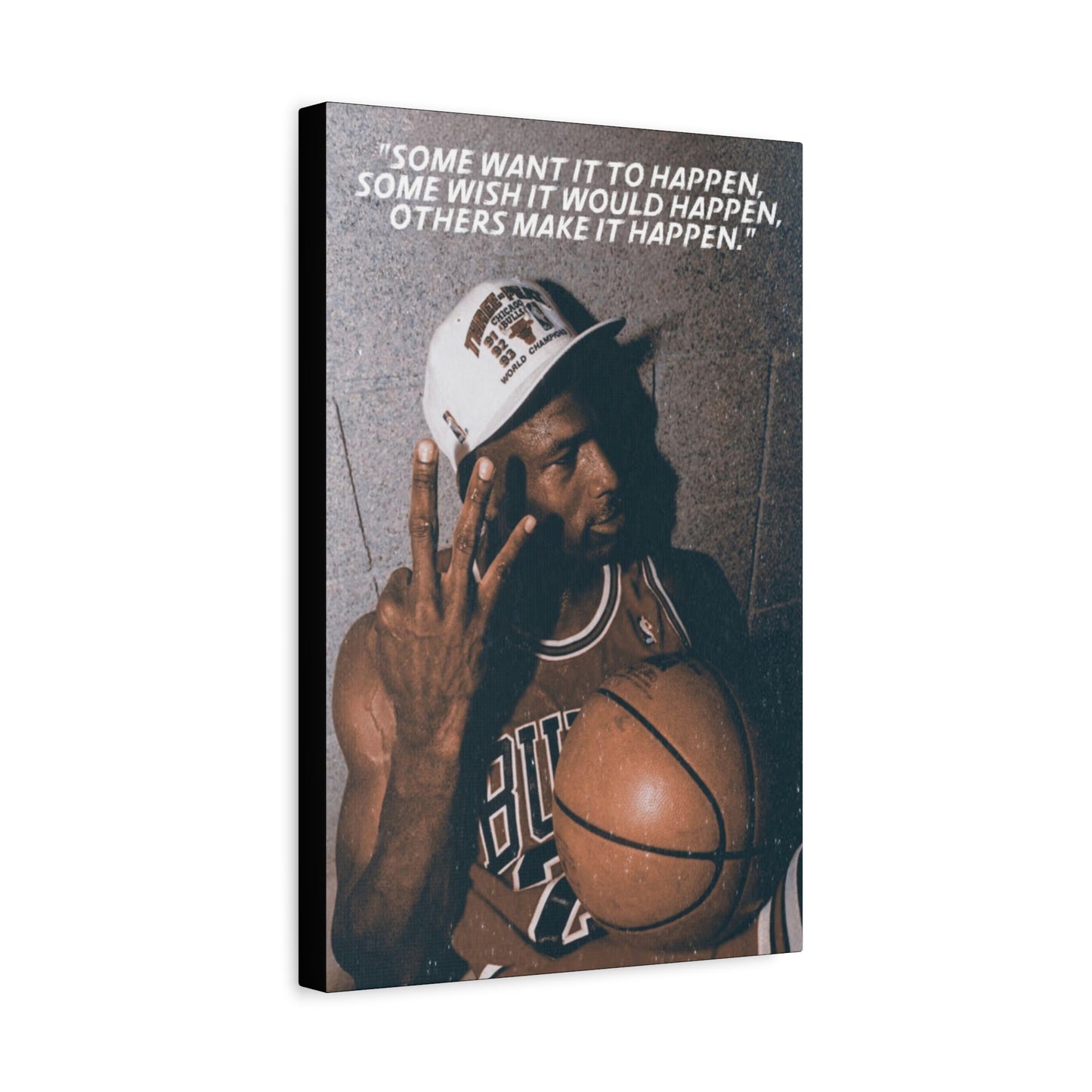 Michael Jordan Motivational Canvas