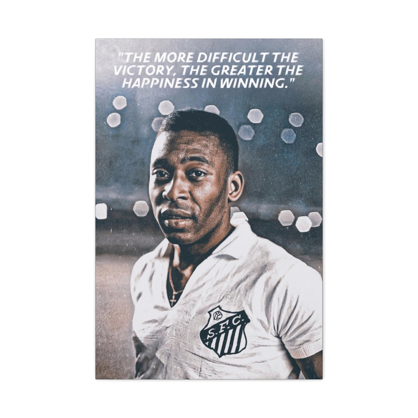 Pele Motivational Canvas