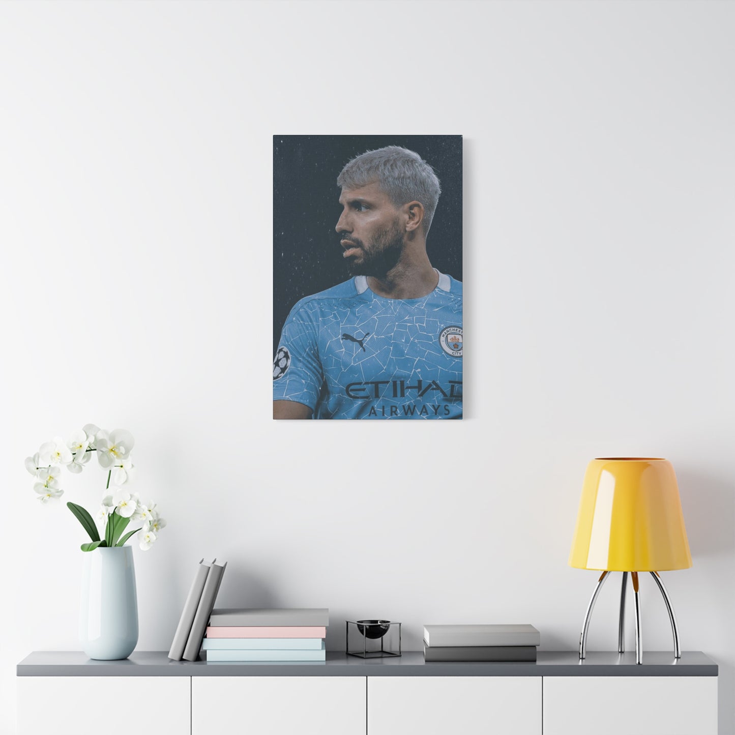 Sergio Aguero Classic Canvas