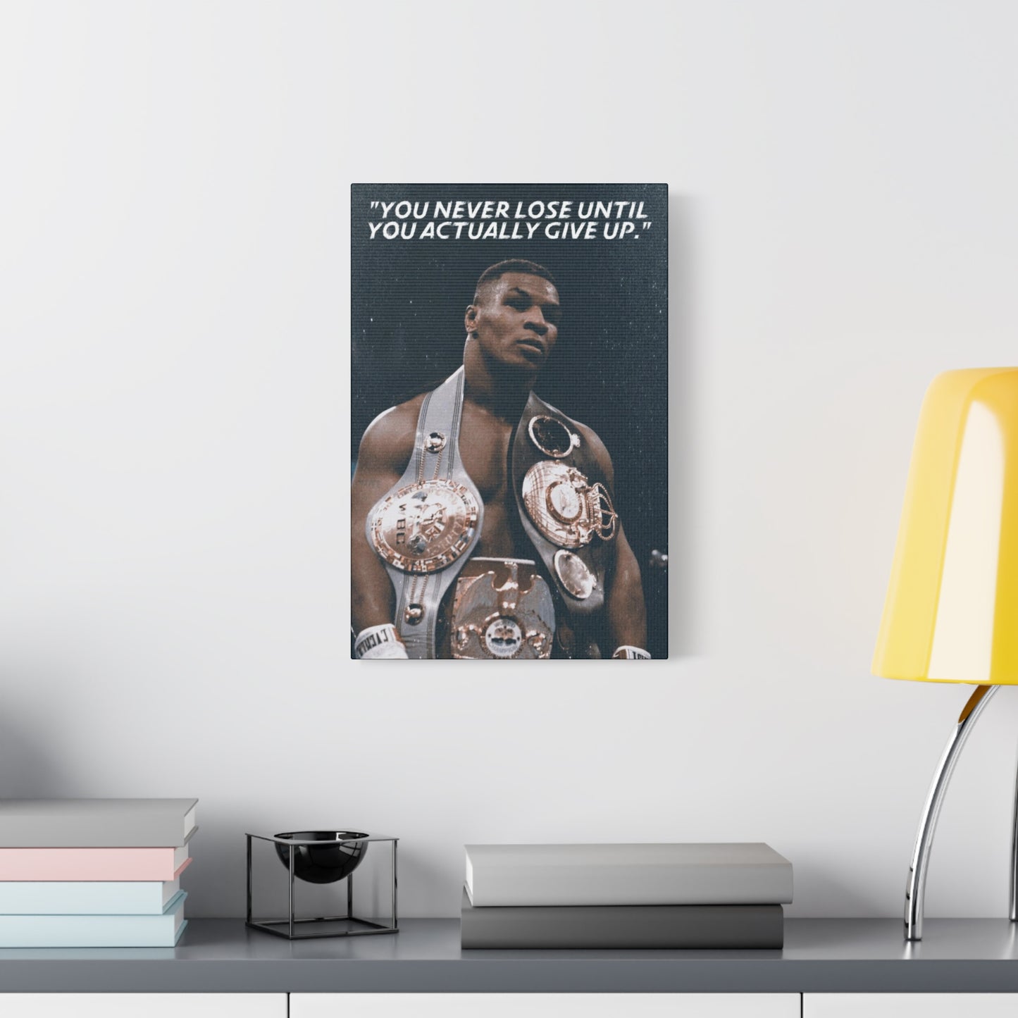 Mike Tyson Motivational Canvas