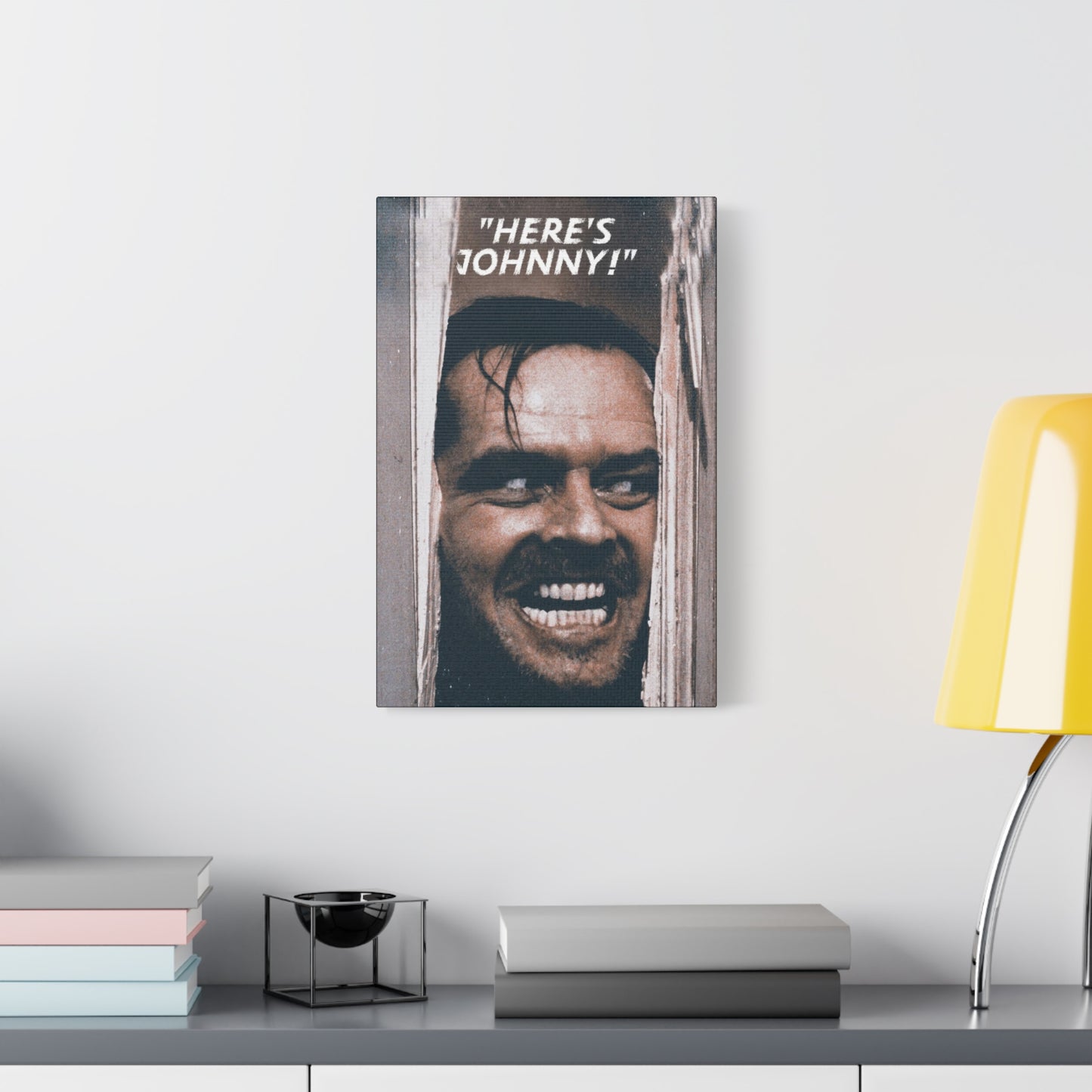 Here’s Johnny Motivational Canvas
