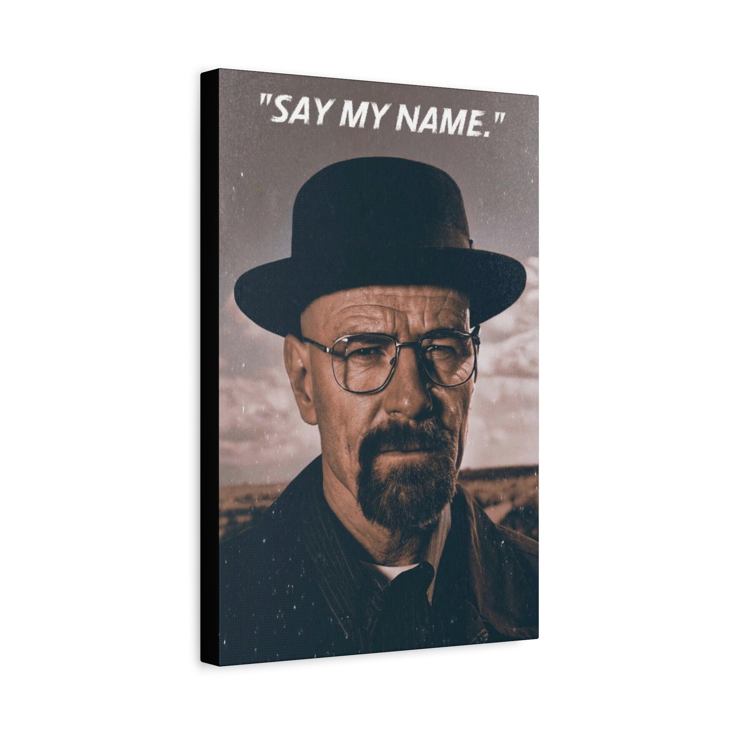 Walter White Motivational Canvas