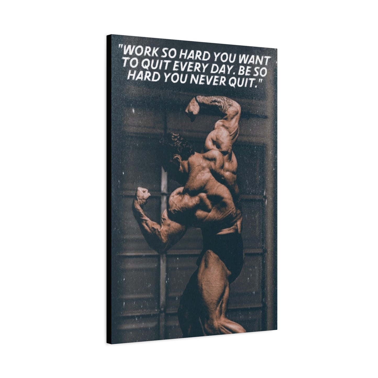 Chris Bumstead Motivational Canvas