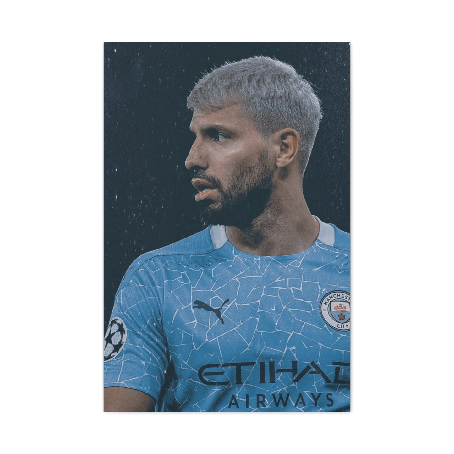 Sergio Aguero Classic Canvas