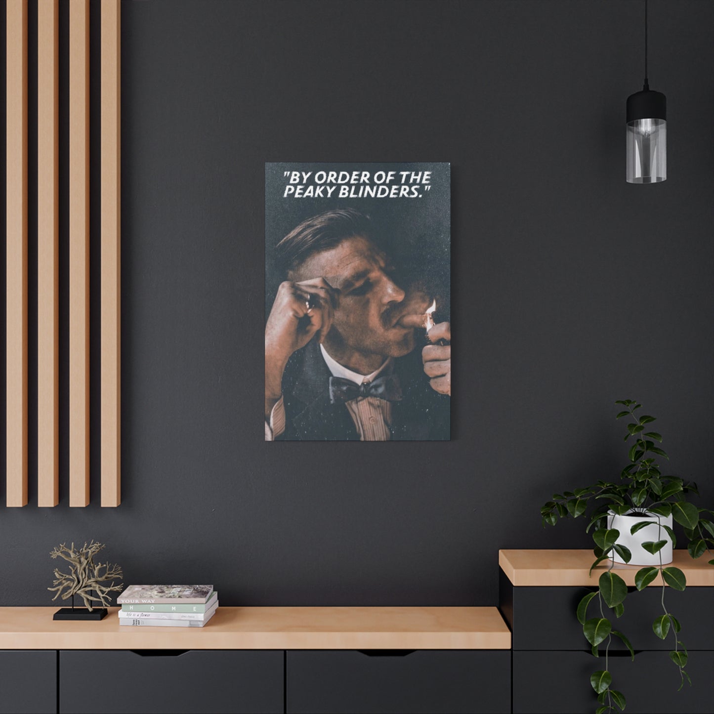 Arthur Shelby Motivational Canvas