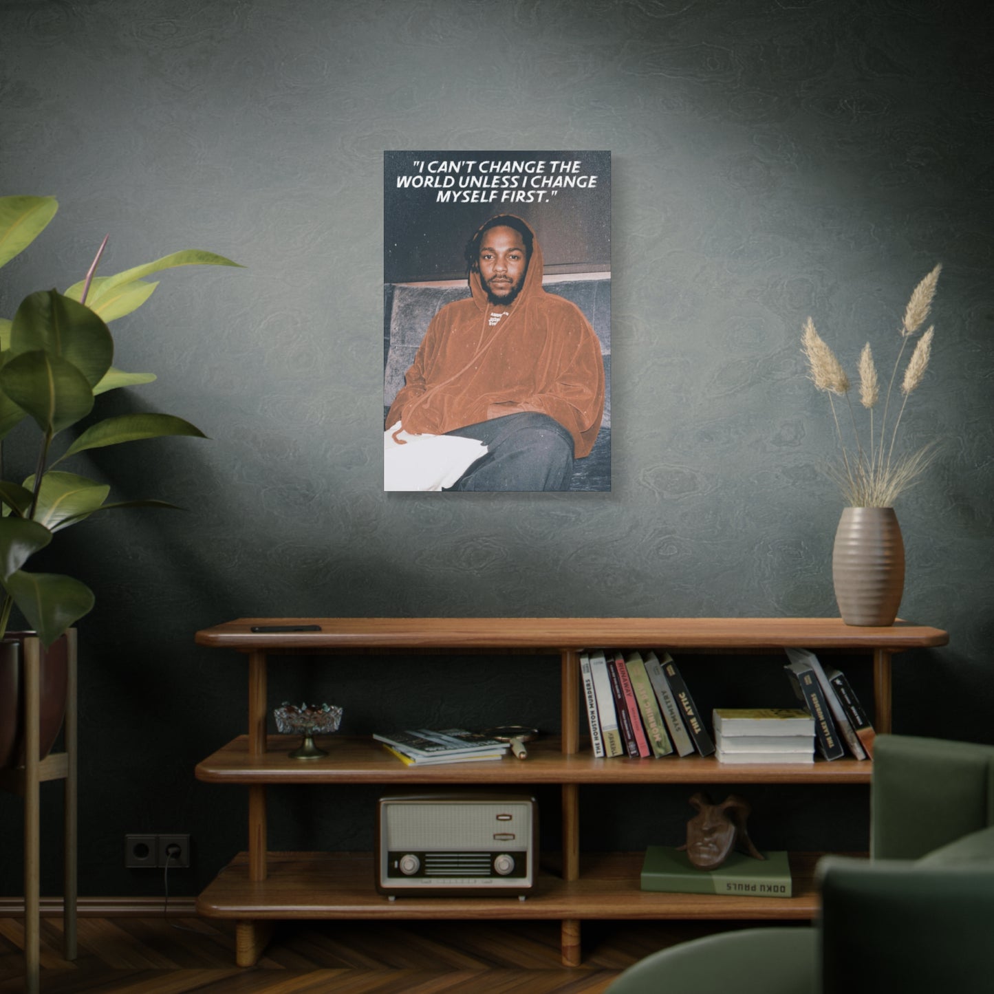 Kendrick Lamar Motivational Canvas