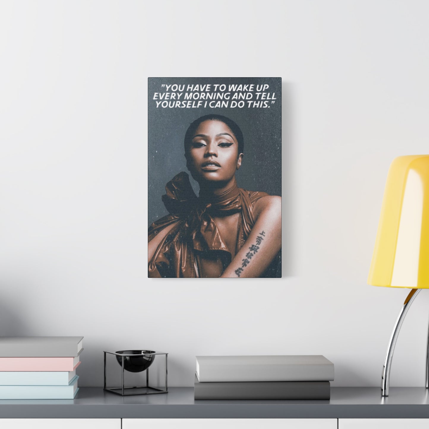 Nicki Minaj Motivational Canvas