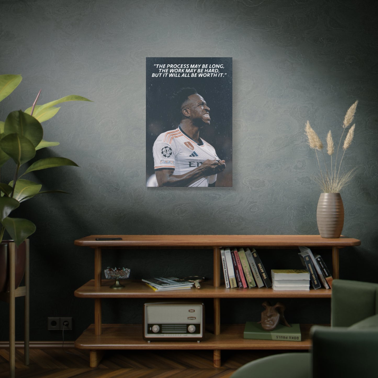 Vinicius Jr Motivational Canvas