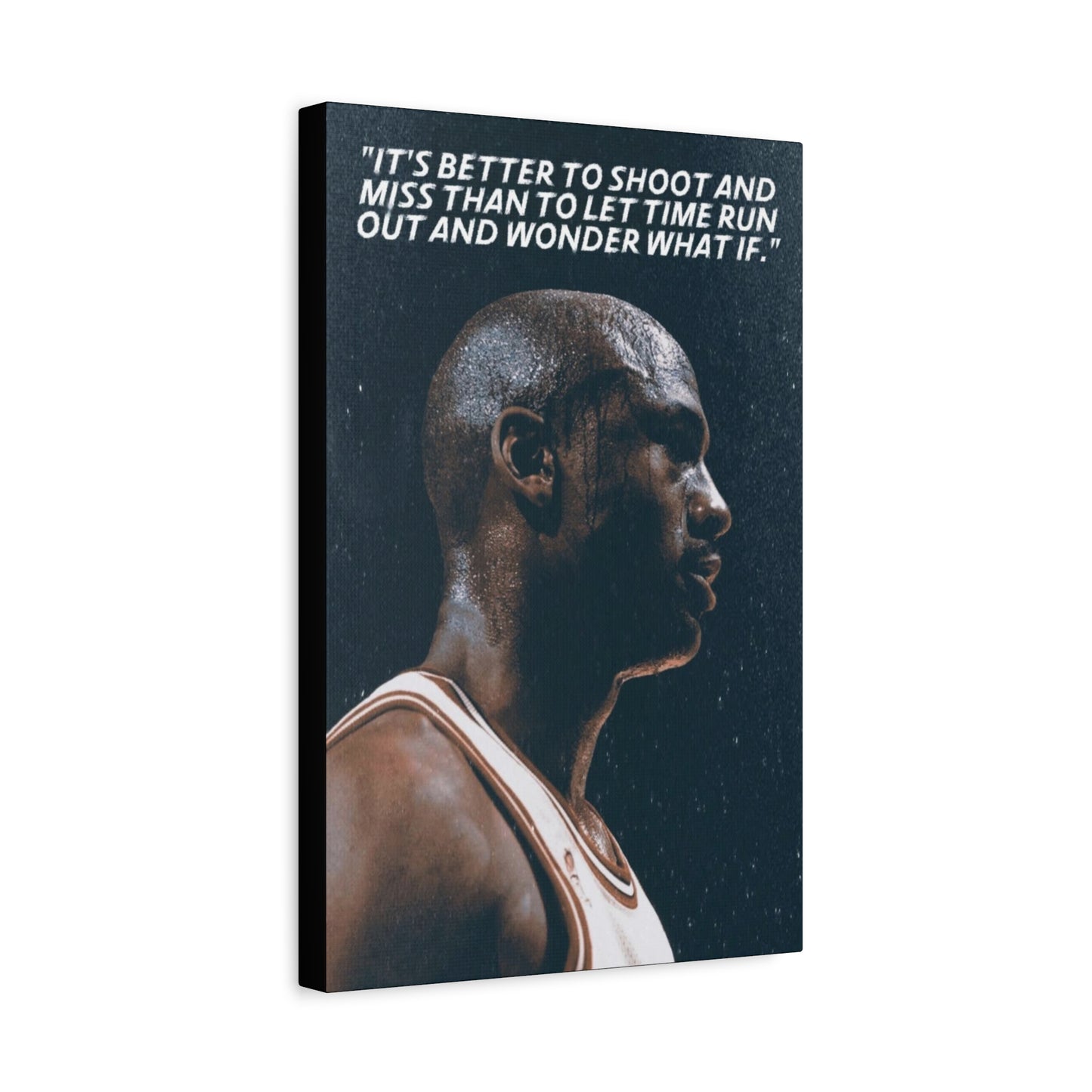Michael Jordan Motivational Canvas