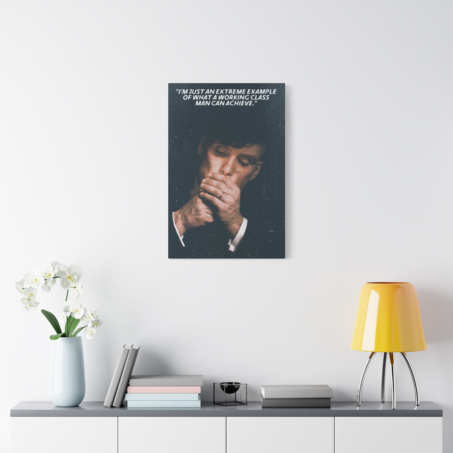 Tommy Shelby Motivational Canvas