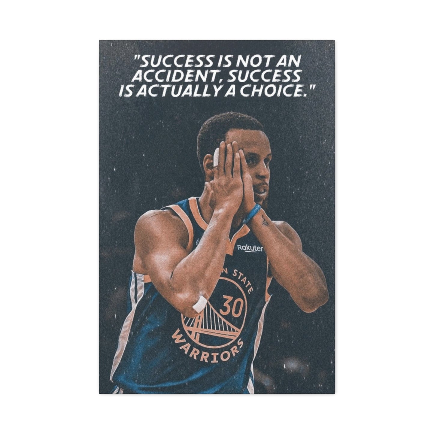 Steph Curry Motivational Canvas