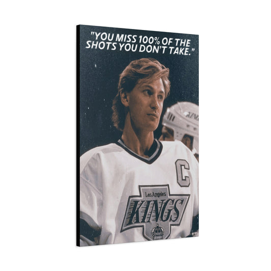 Wayne Gretzky Motivational Canvas