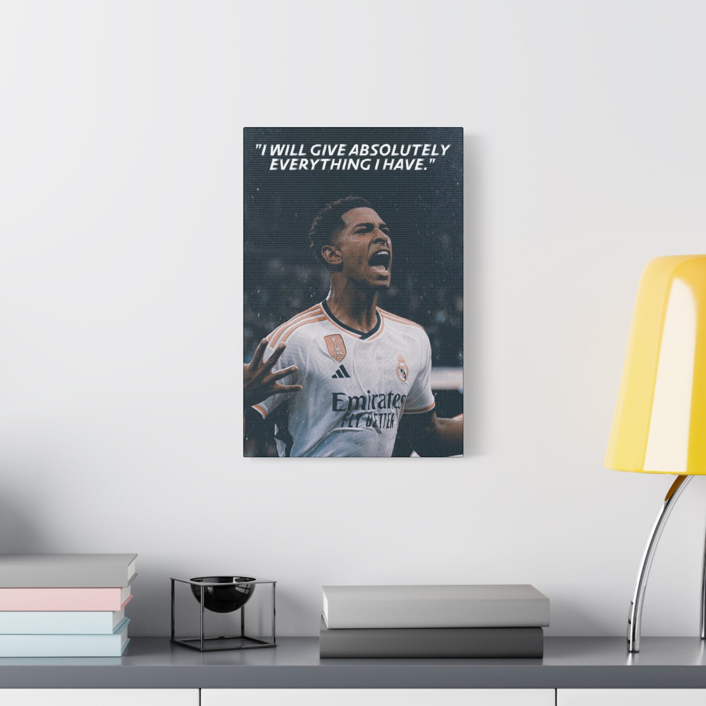 Jude Bellingham Motivational Canvas