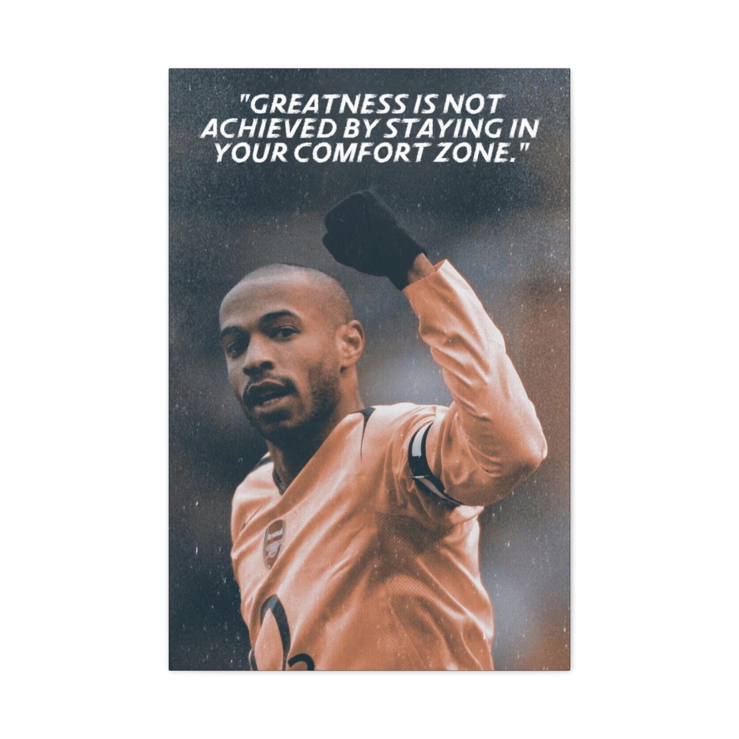 Thierry Henry Motivational Canvas