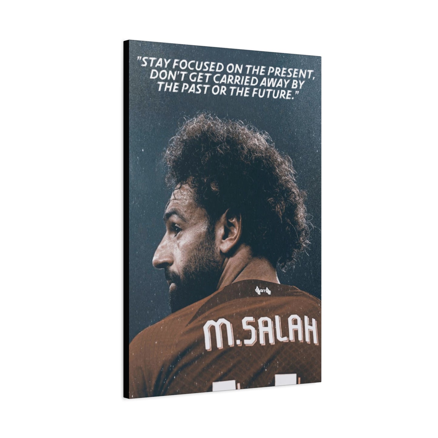 Mohammed Salah Motivational Canvas