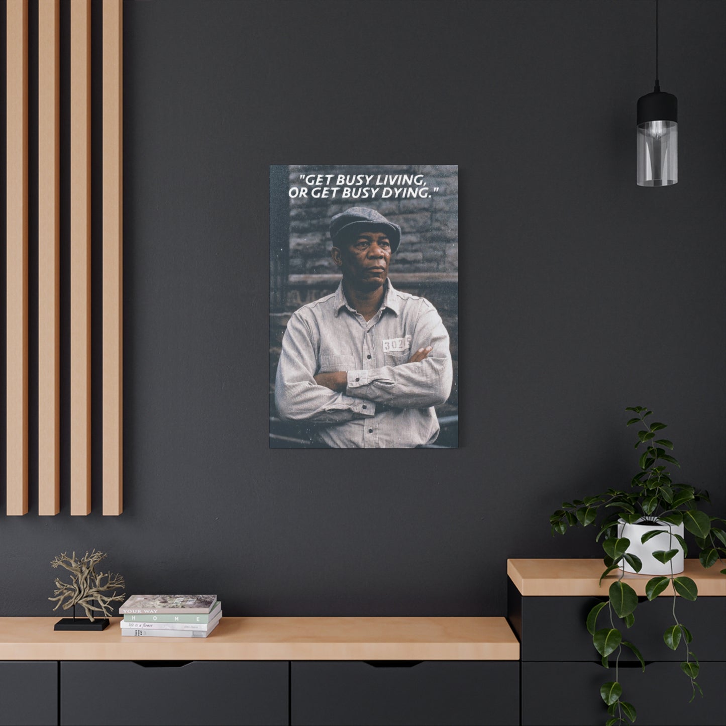 Shawshank Redemption Motivational Canvas