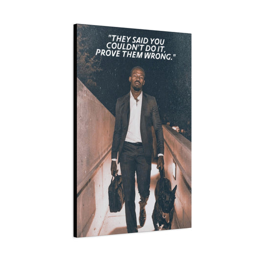 Jon Jones Motivational Canvas