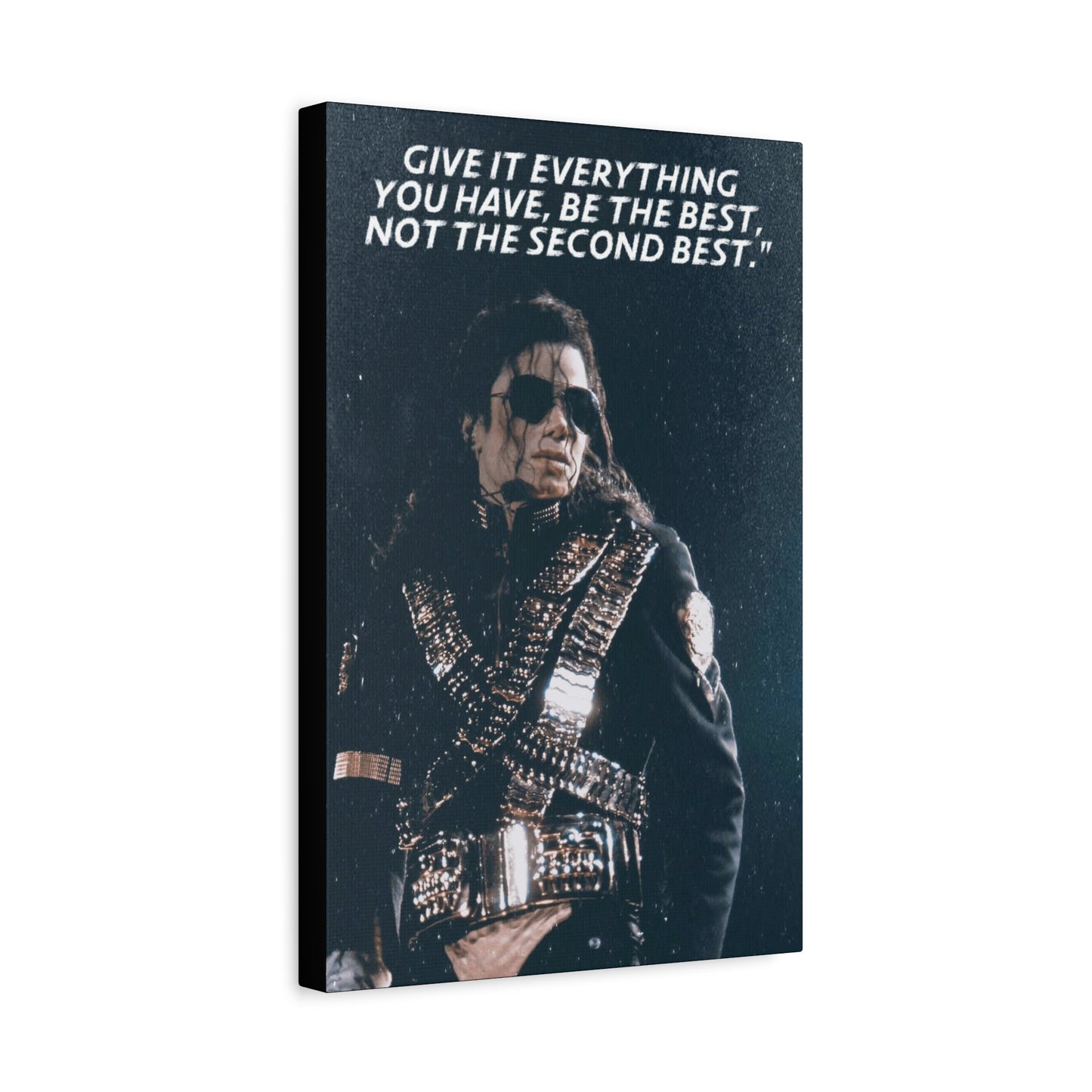Michael Jackson Motivational Canvas