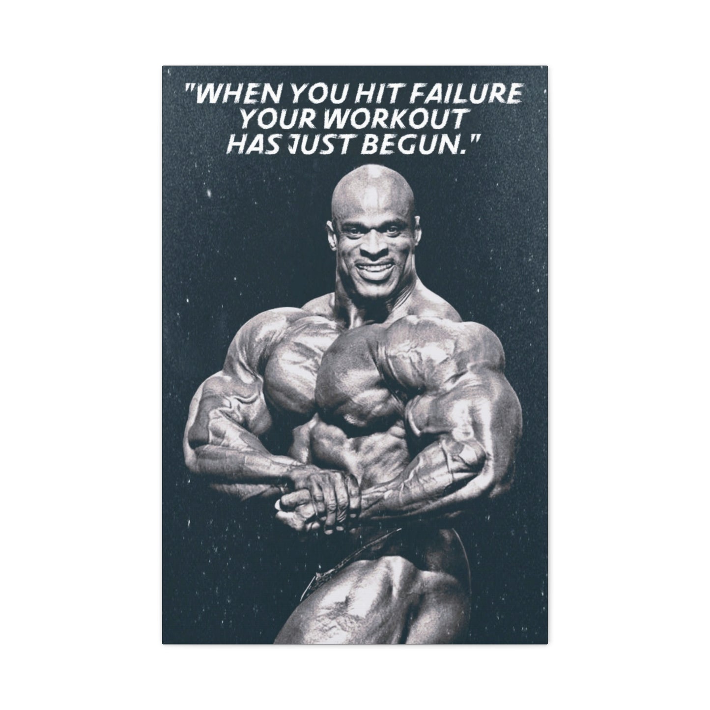 Ronnie Coleman Motivational Canvas