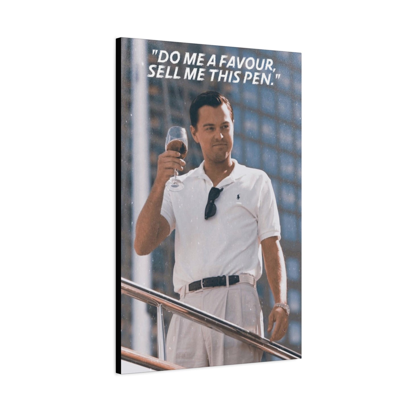 The Wolf Of Wall Street Motivational Canvas