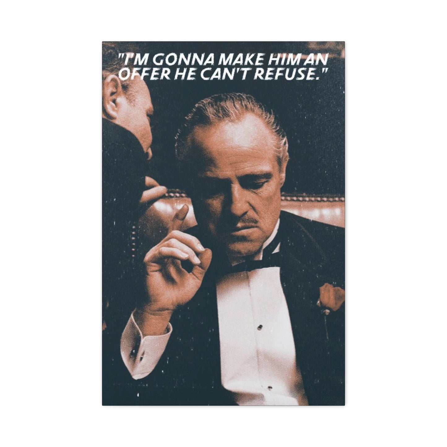The Godfather Motivational Canvas