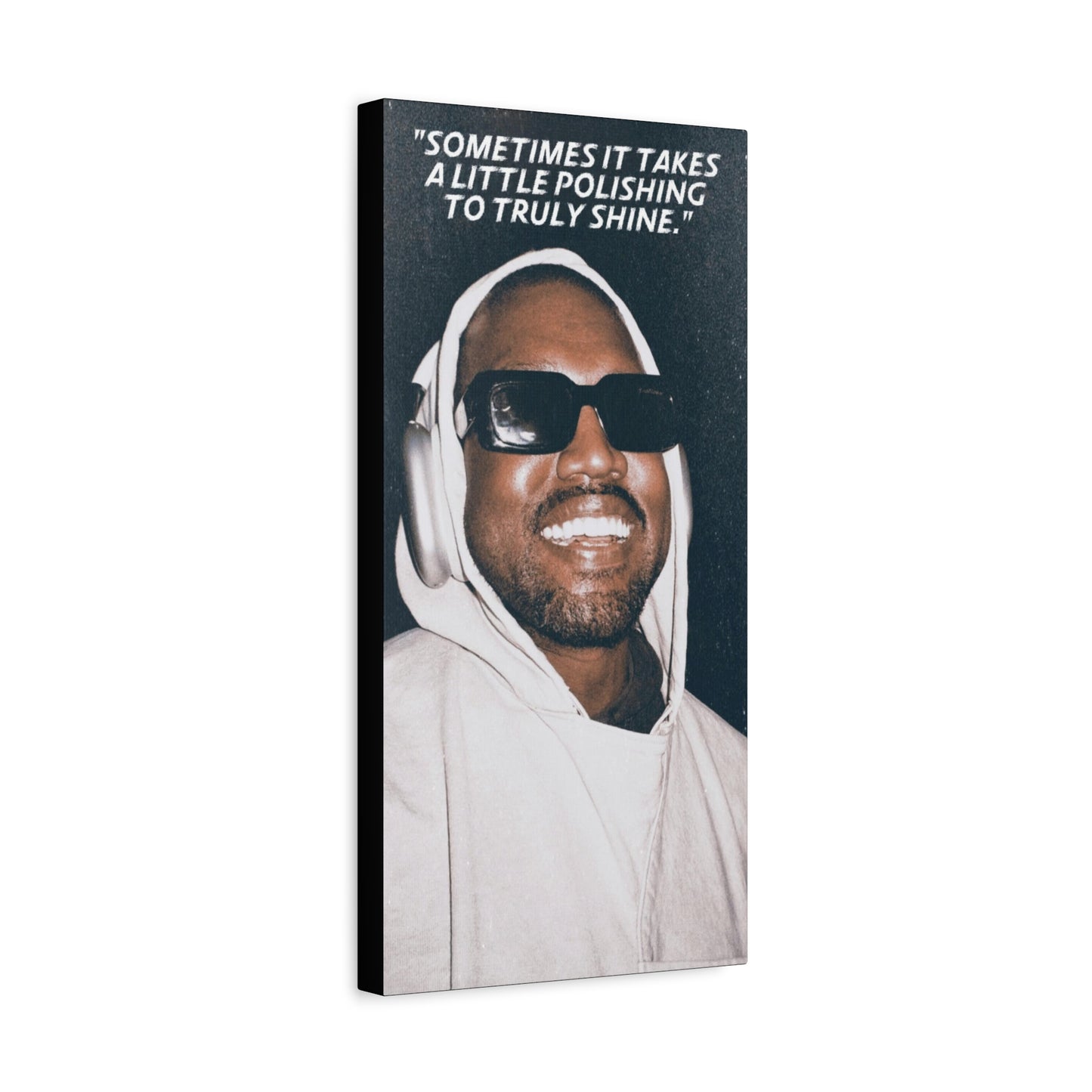 Kanye West Motivational Canvas