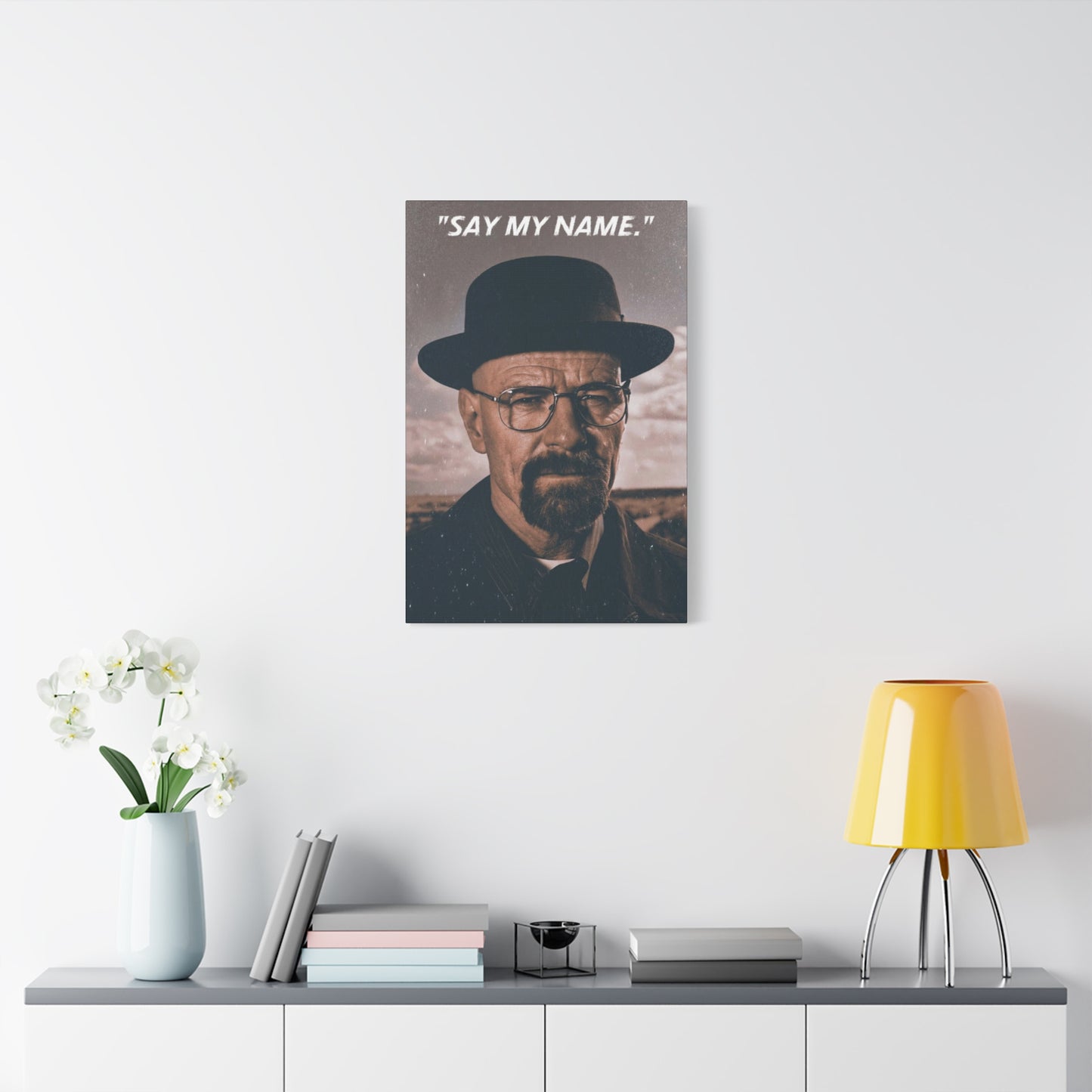 Walter White Motivational Canvas