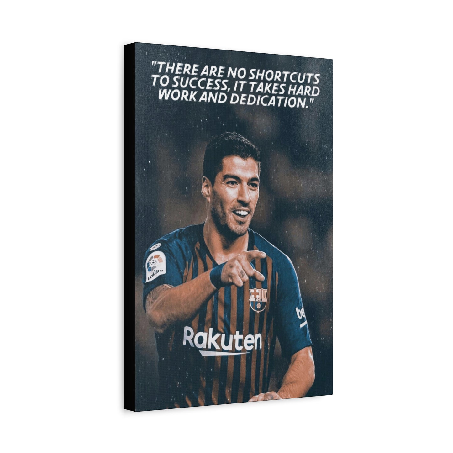 Luis Suarez Motivational Canvas
