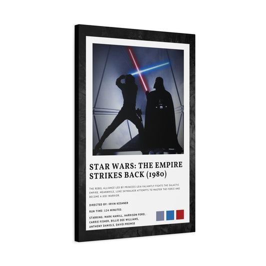 Star Wars Movie Cover Canvas