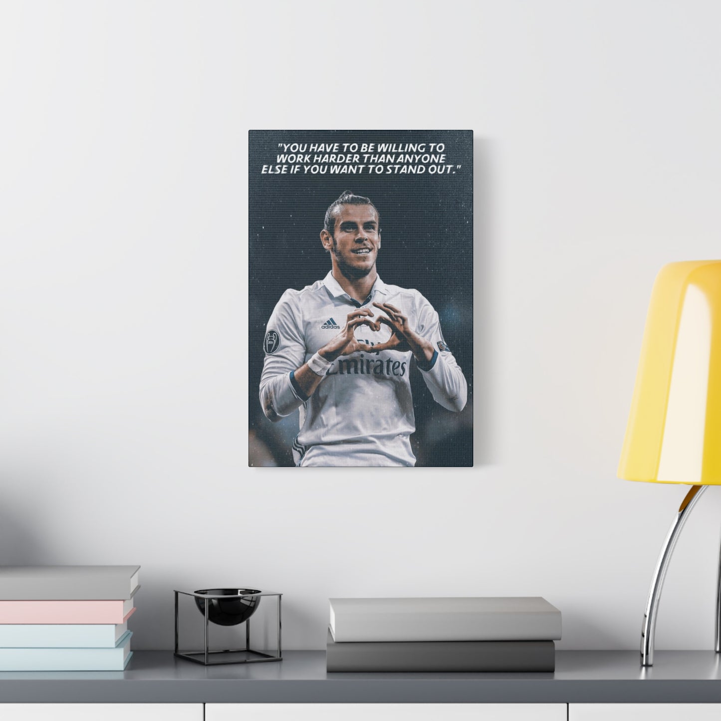 Gareth Bale Motivational Canvas