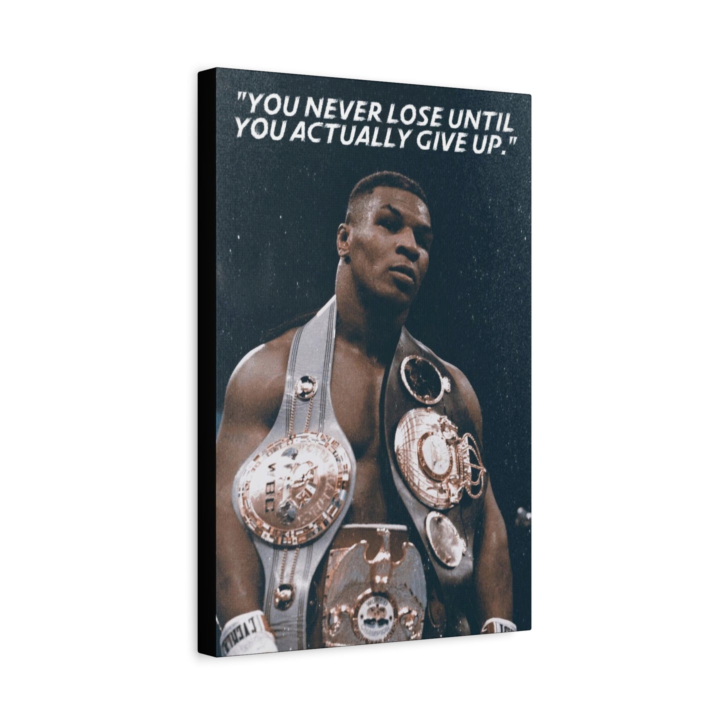Mike Tyson Motivational Canvas