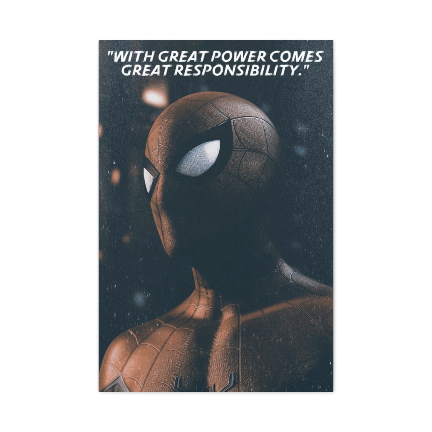 Spider-Man Motivational Canvas