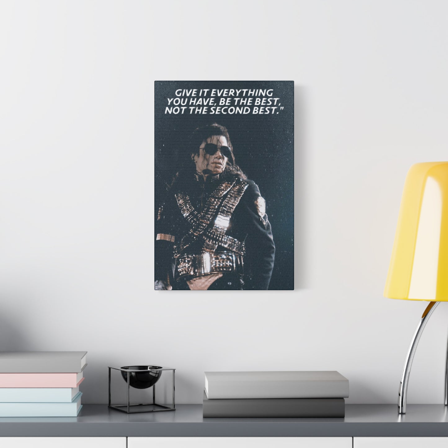 Michael Jackson Motivational Canvas