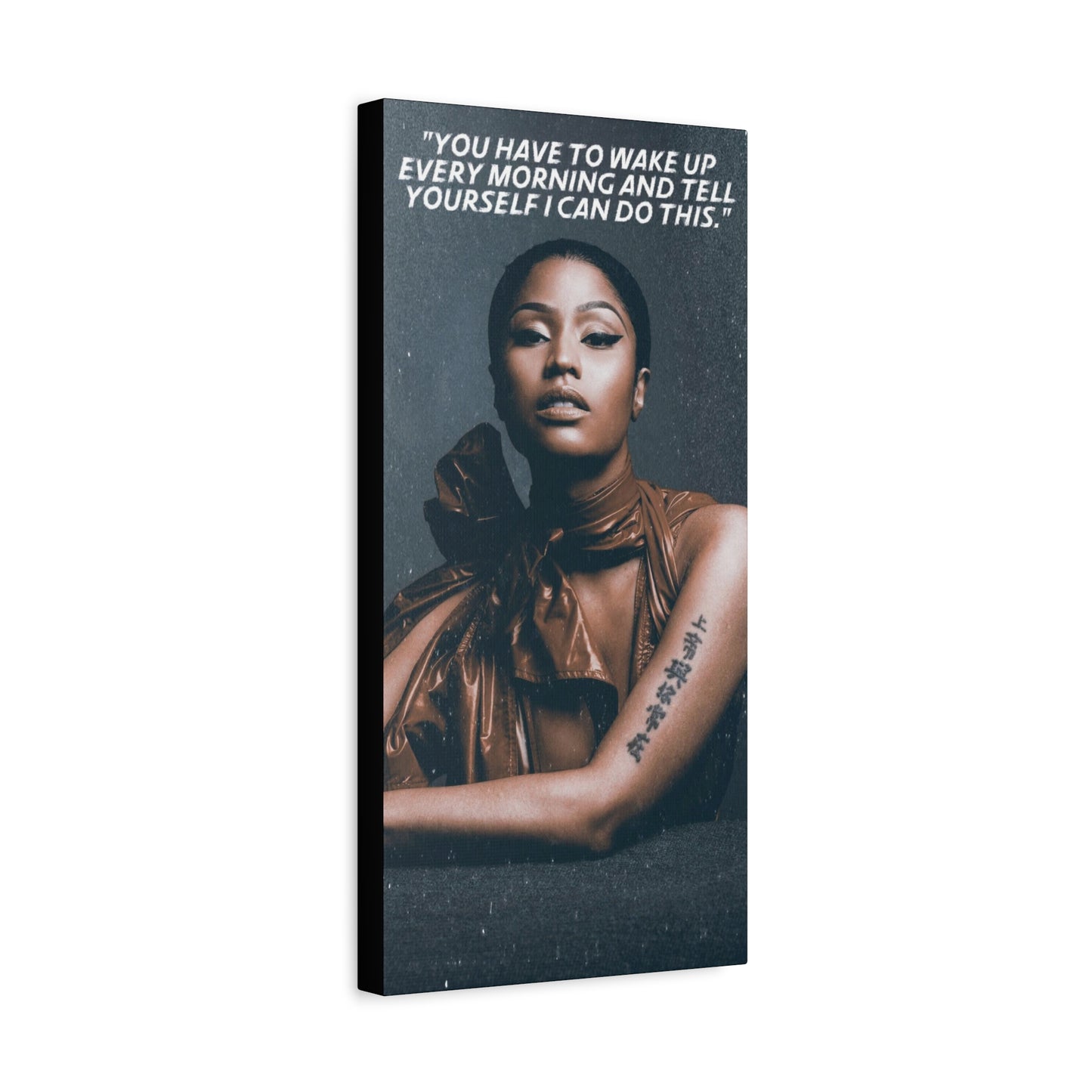 Nicki Minaj Motivational Canvas