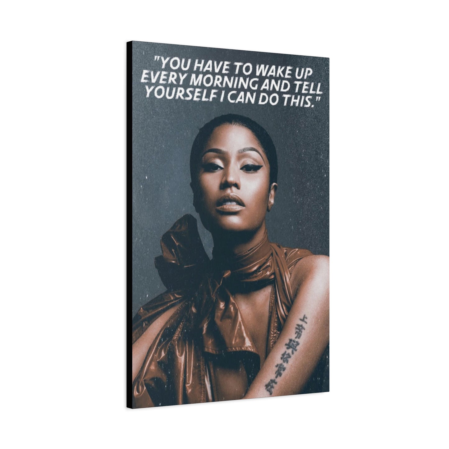 Nicki Minaj Motivational Canvas