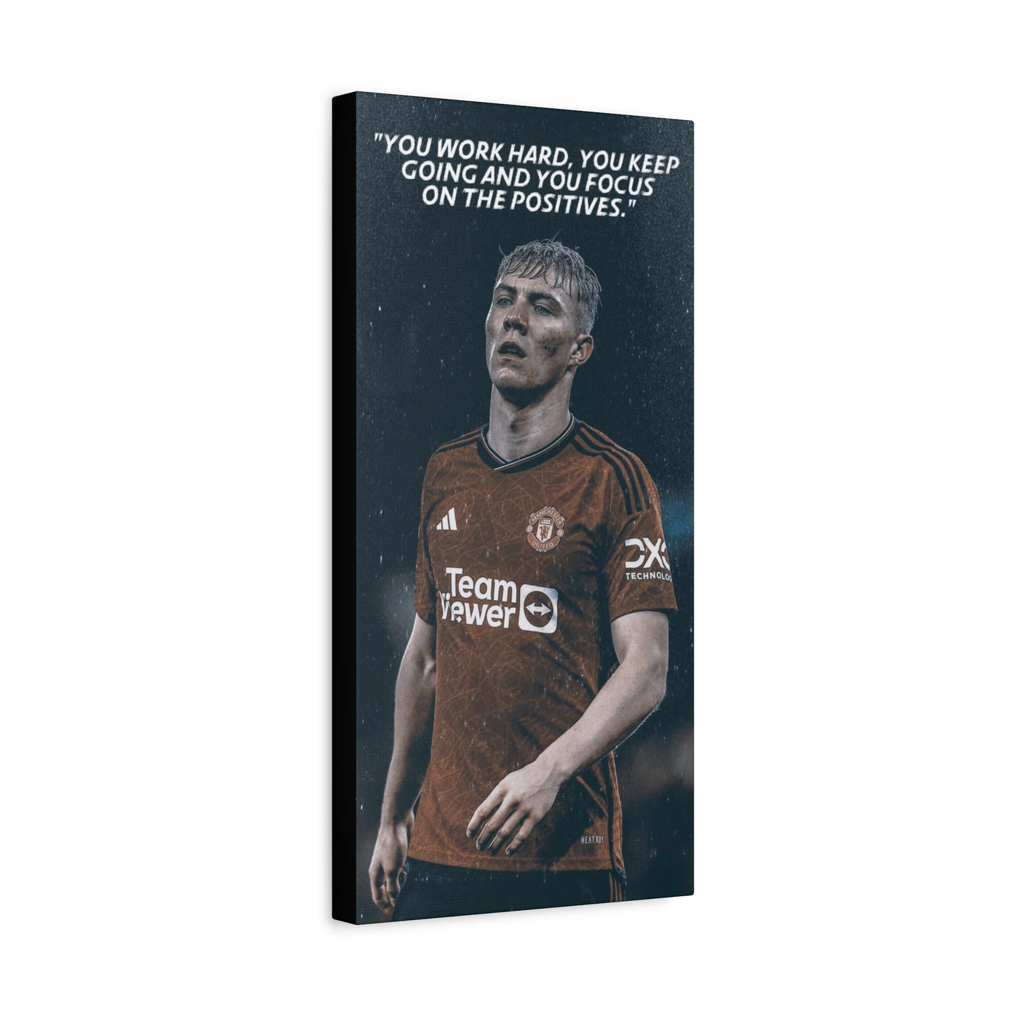 Rasmus Hojlund Motivational Canvas