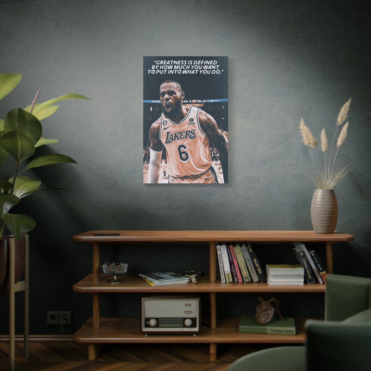 LeBron James Motivational Canvas