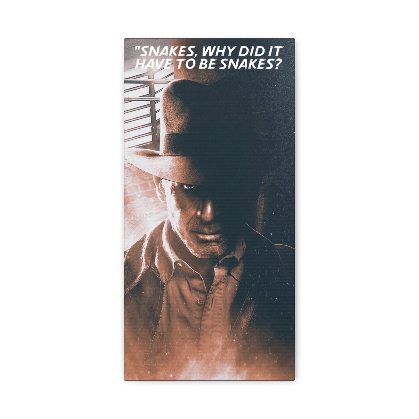Indiana Jones Motivational Canvas