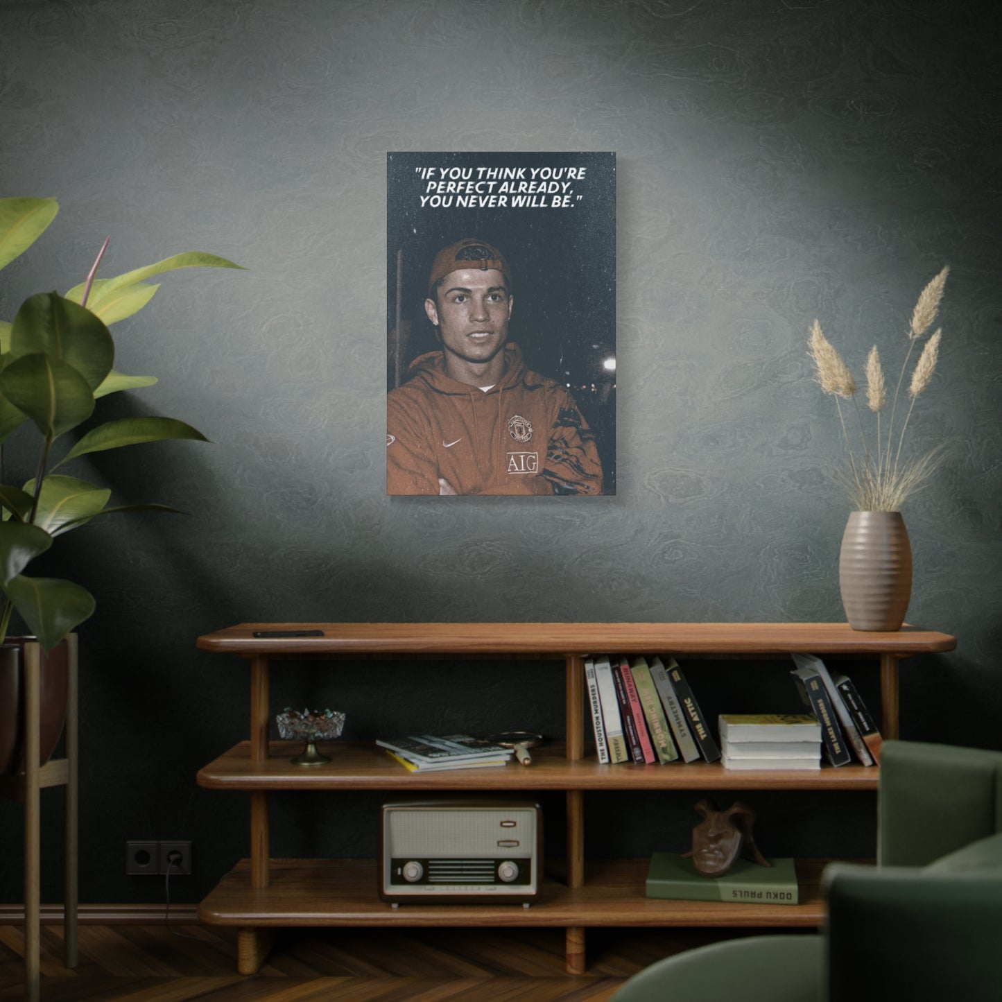Cristiano Ronaldo Motivational Canvas