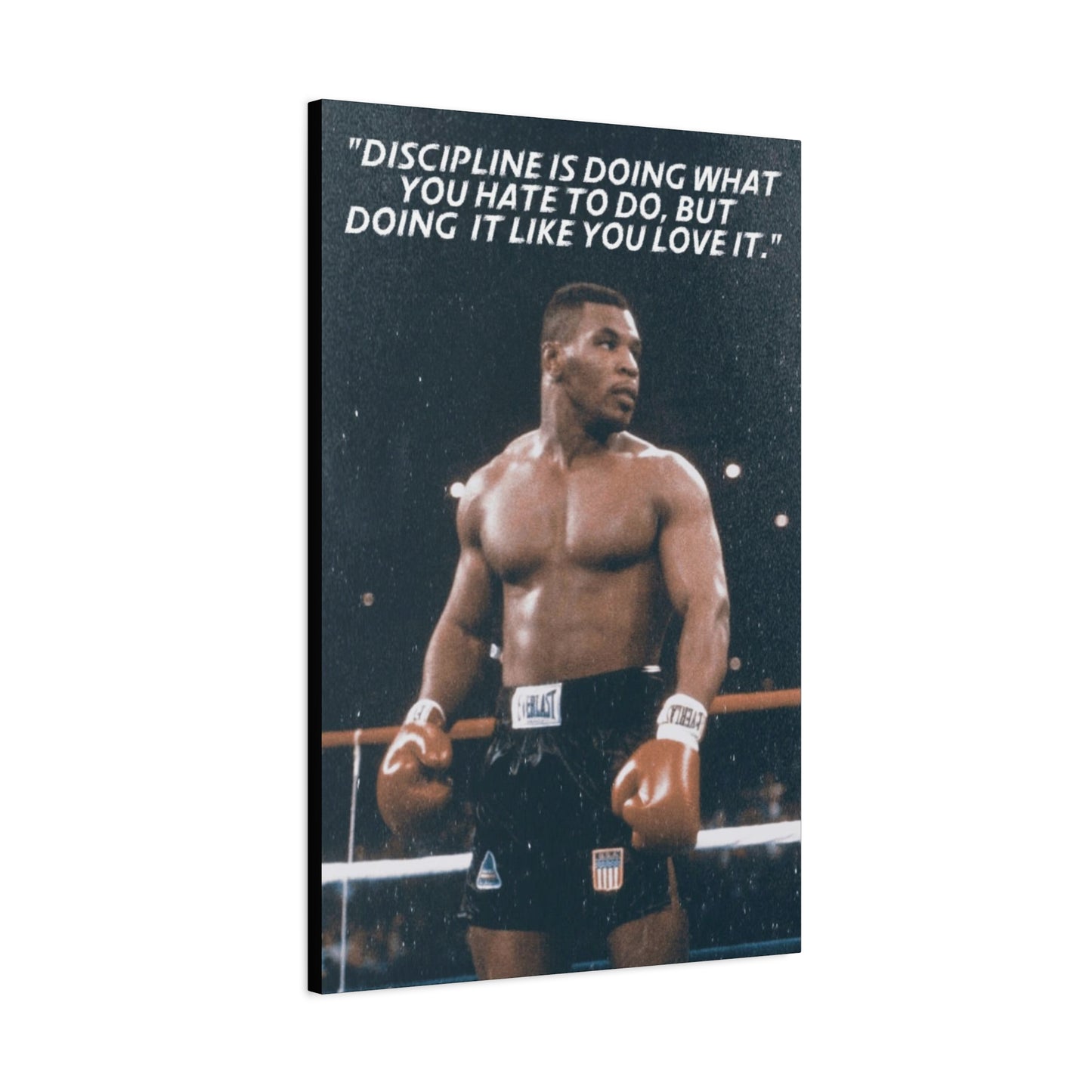 Mike Tyson Motivational Canvas