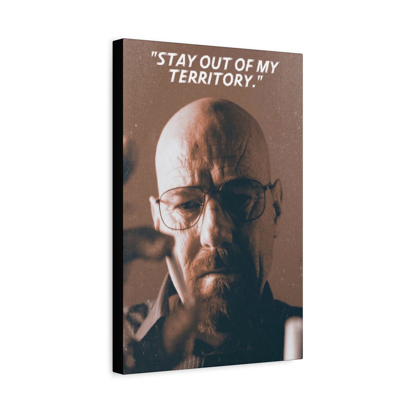 Walter White Motivational Canvas