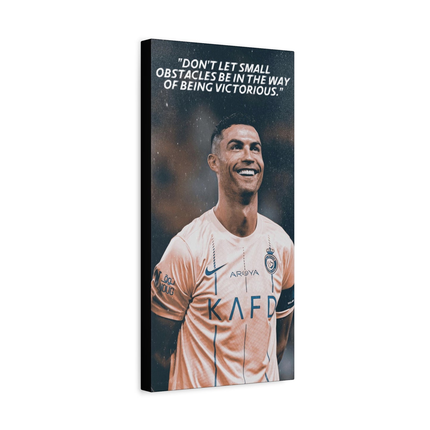 Cristiano Ronaldo Motivational Canvas
