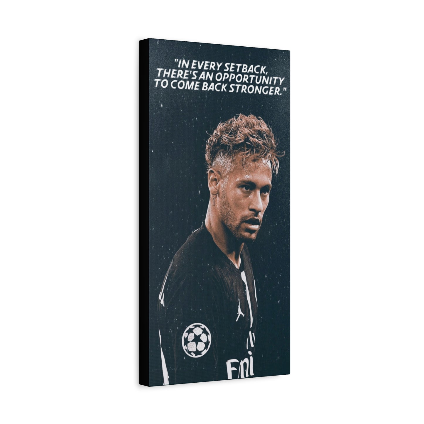 Neymar Motivational Canvas