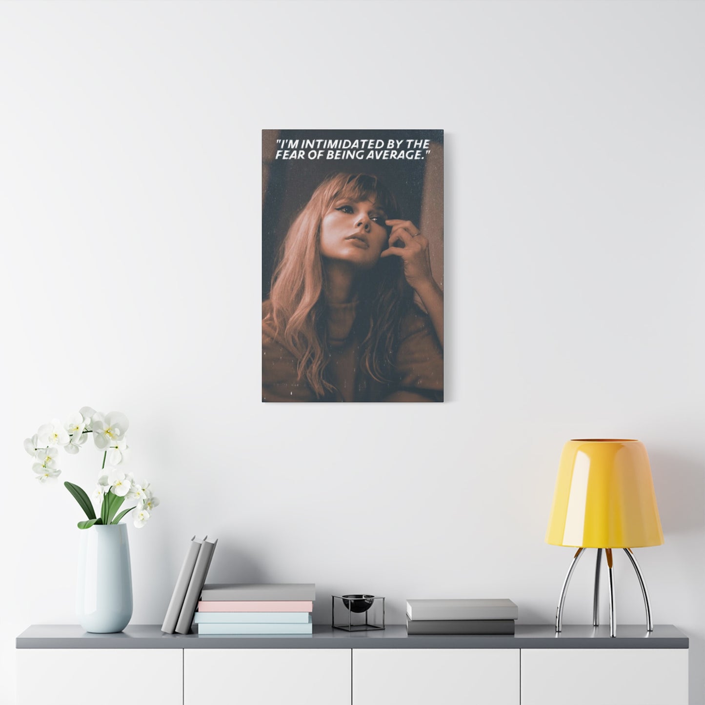Taylor Swift Motivational Canvas