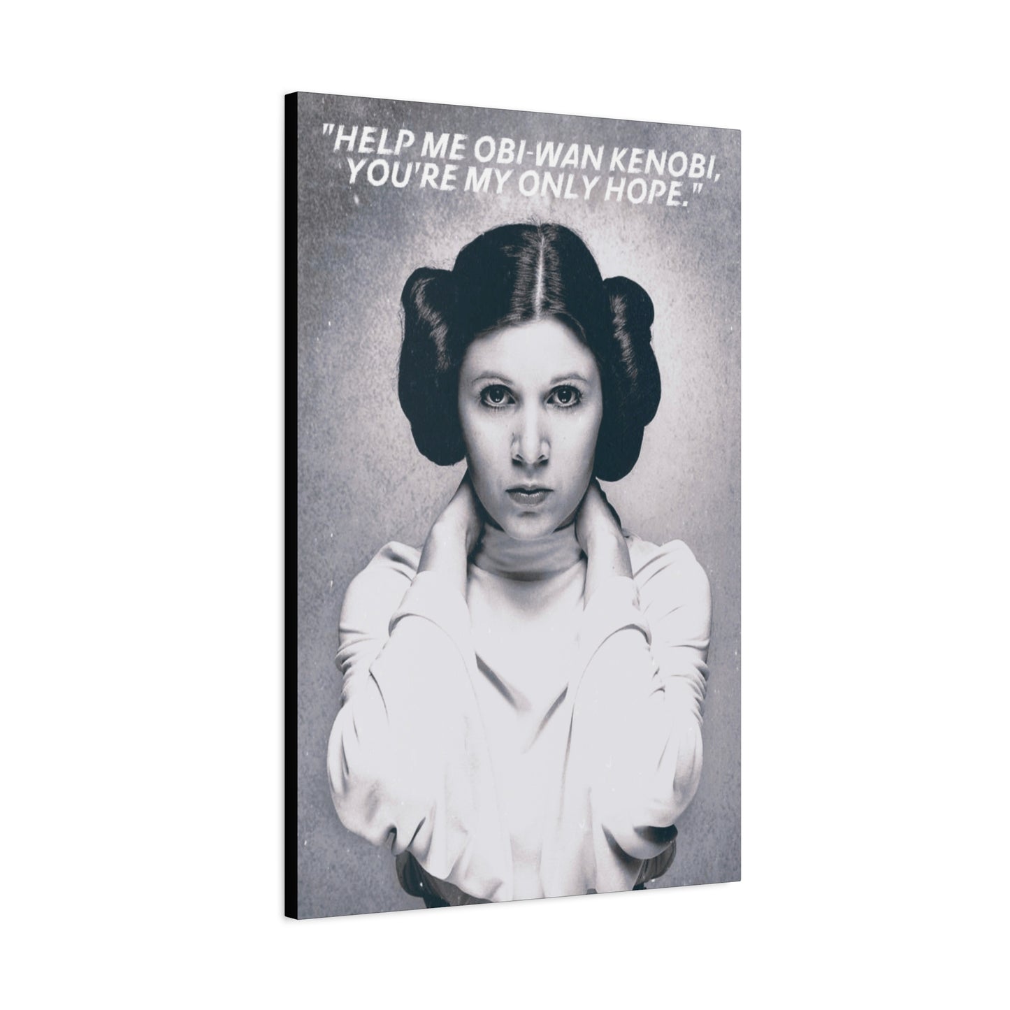 Princess Leia Motivational Canvas