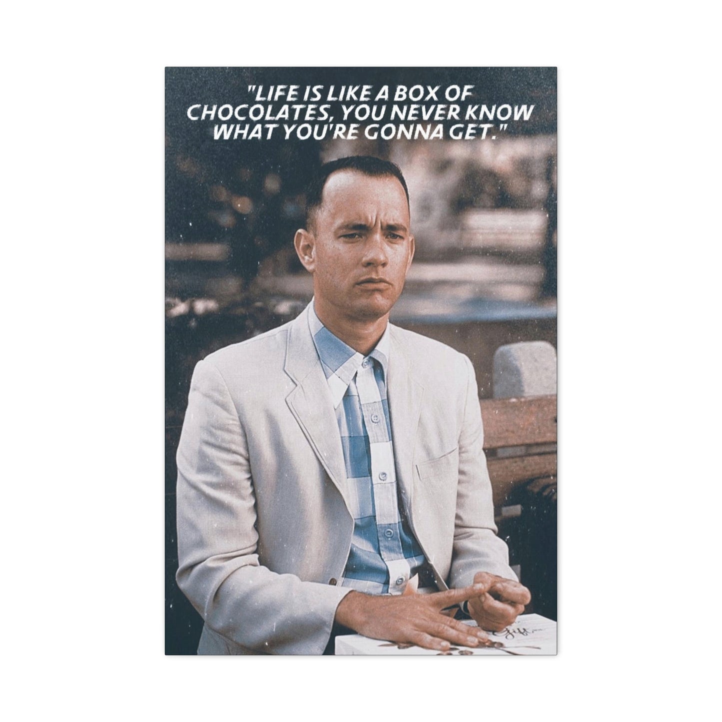 Forrest Gump Motivational Canvas