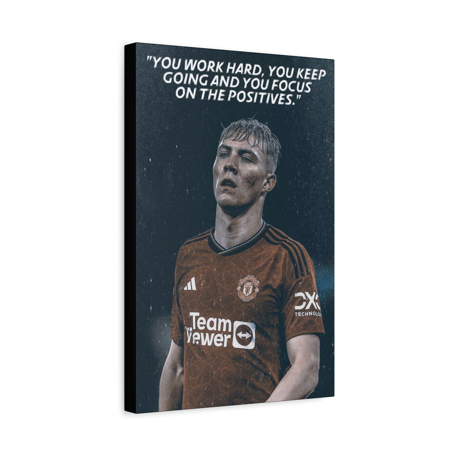 Rasmus Hojlund Motivational Canvas